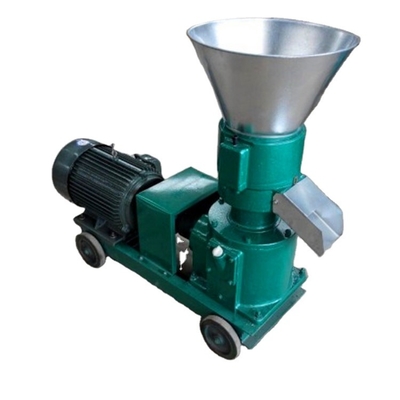 Make Biomass Pellets 200kg/h Homemade Small Poultry Feed Equipment Animal Feed Processing Machine