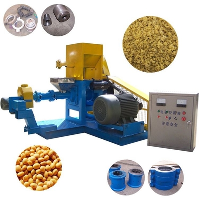 Soybean Puffed Cheese Ball Corn Snacks Making Machinery / Simple Screw Extruder Production Line Ordered By Nigeria Customer