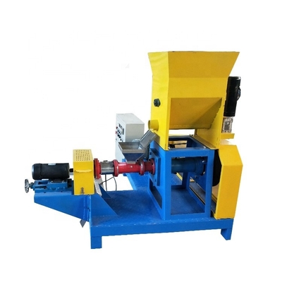 fish pet food single screw extruder/floating fish feed pellet making machine/pet food production line